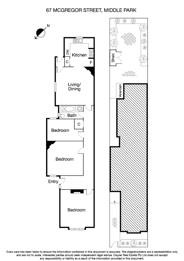 67 McGregor Street, MIDDLE PARK VIC 3206 - Floorplan