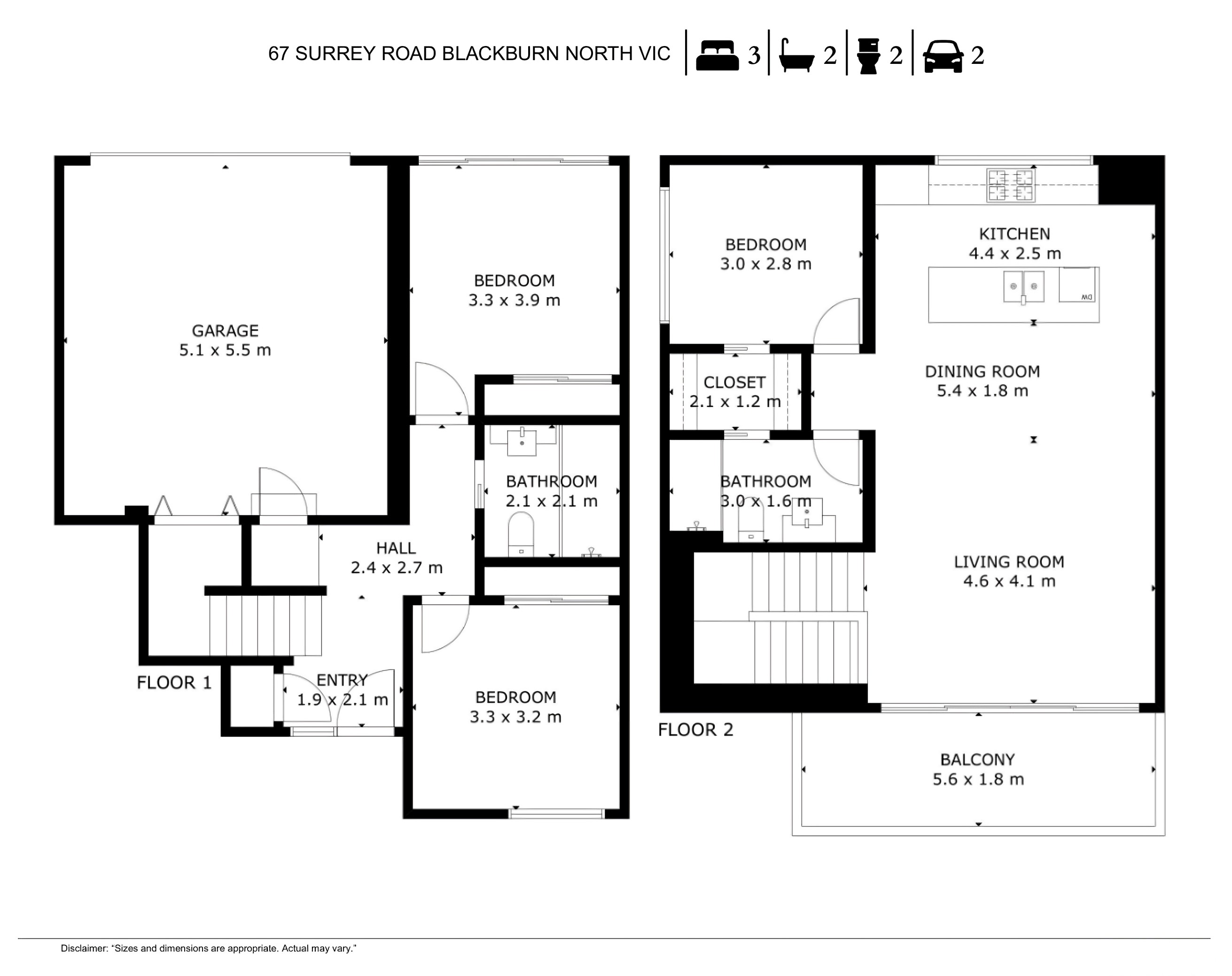 67 Surrey Road, Blackburn North VIC 3130 - Floorplan