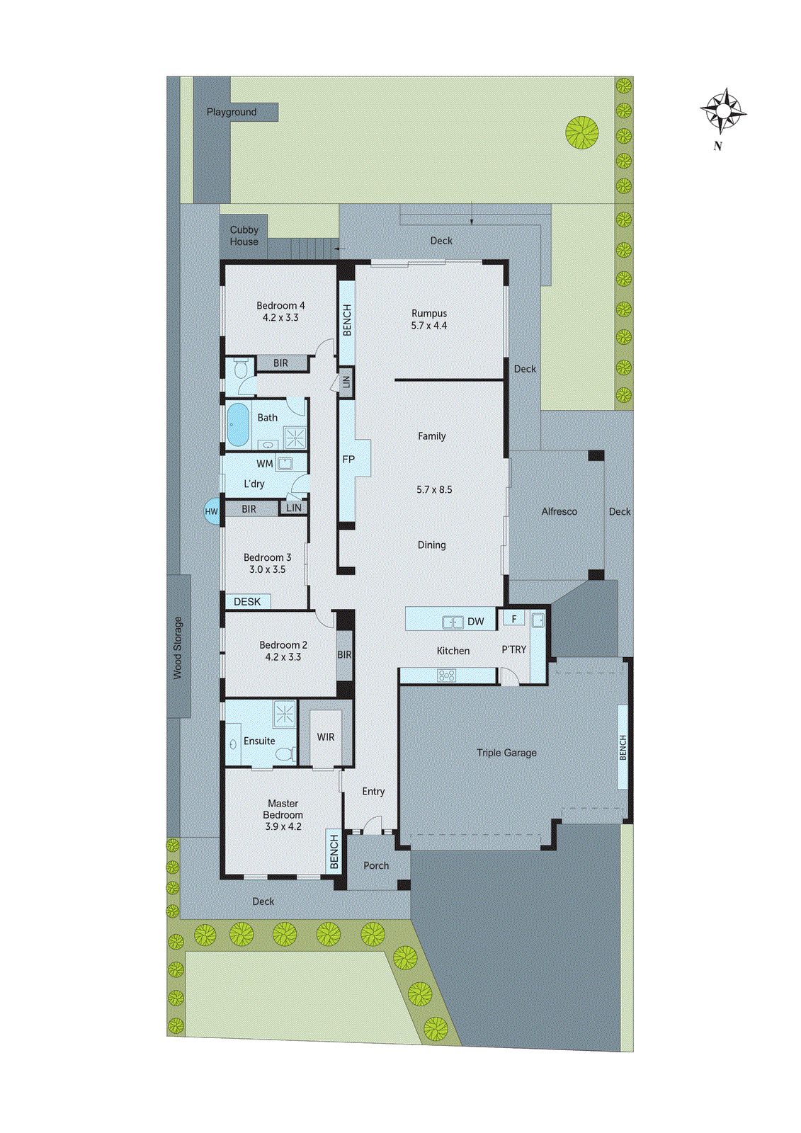 67 Wingarra Drive, Grovedale VIC 3216 - Floorplan