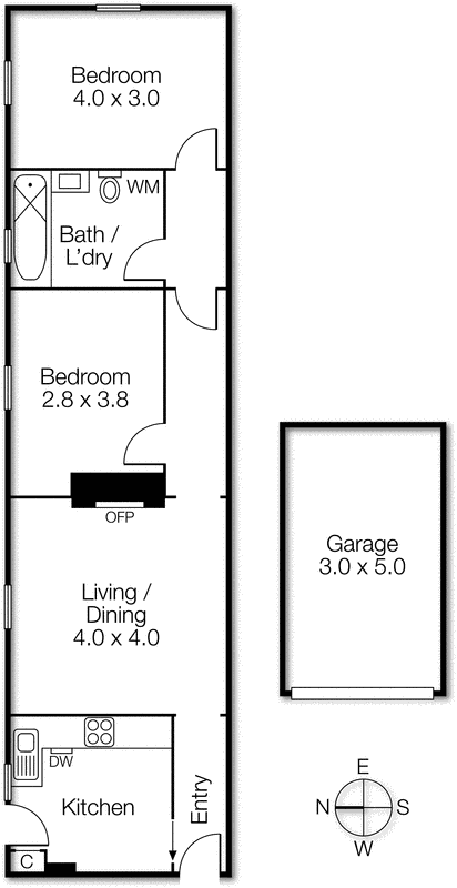 6/70 Barkly Street, St Kilda VIC 3182 - Floorplan