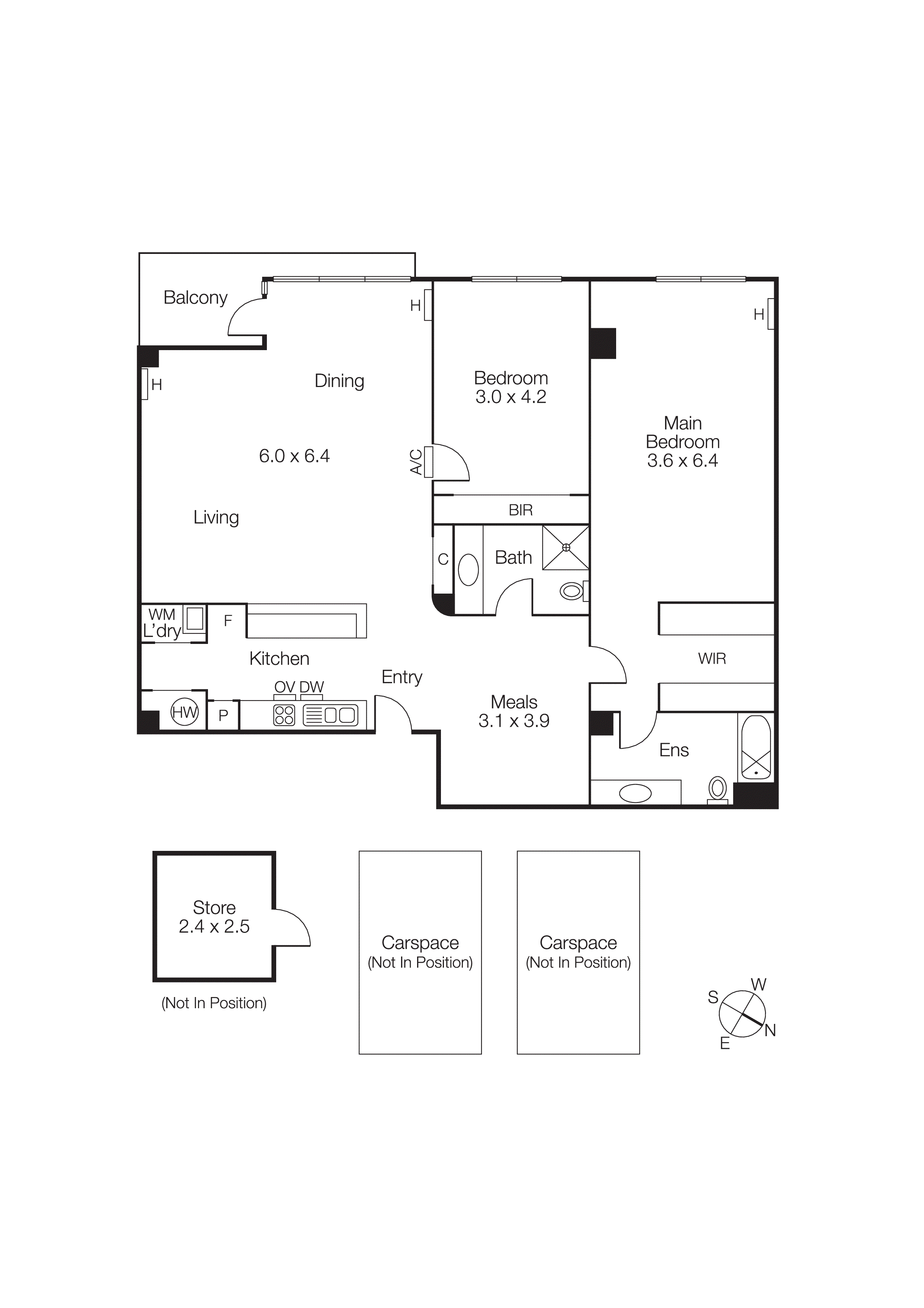 67/1 Sandilands Street, South Melbourne VIC 3205 - Floorplan