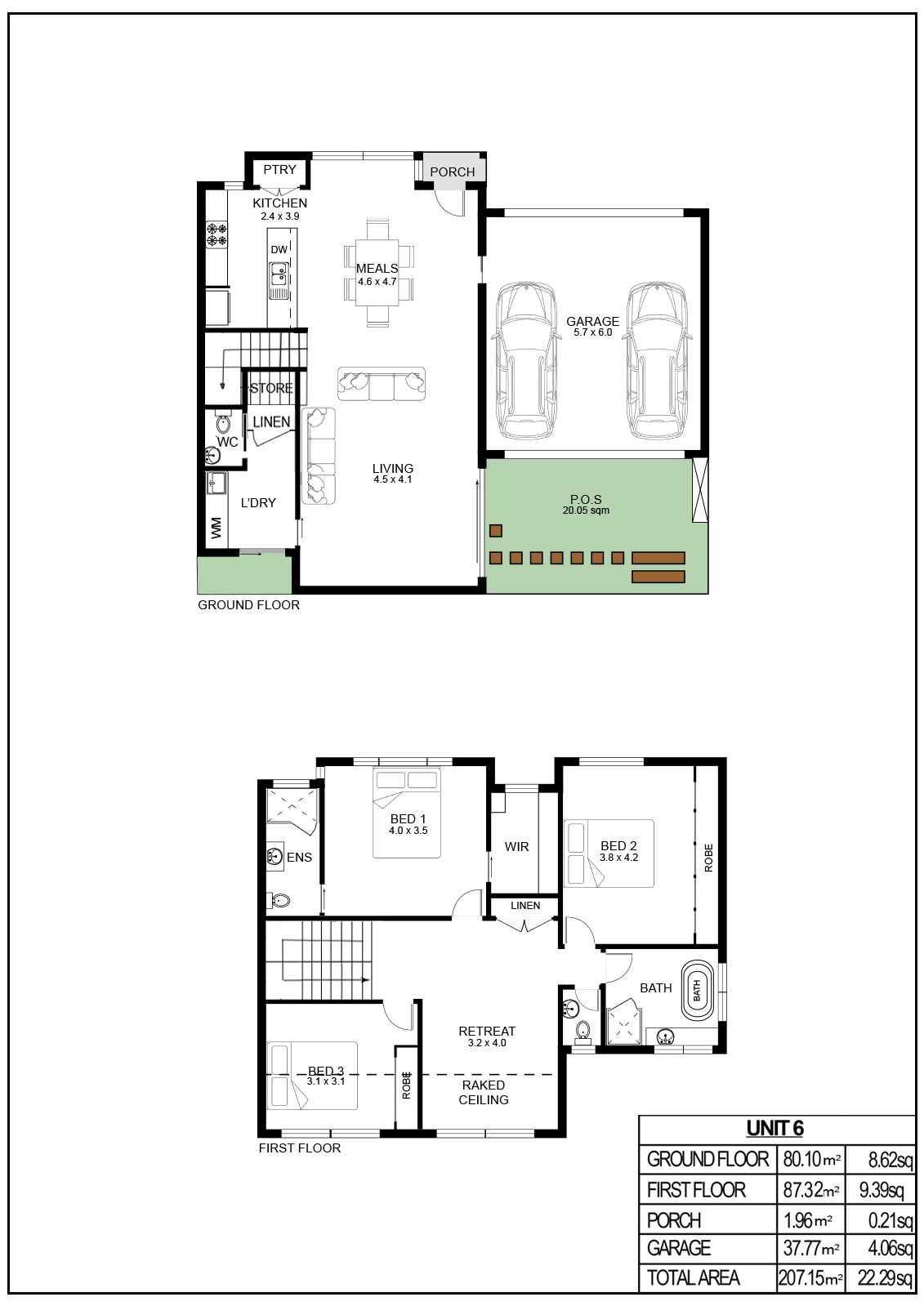 6/72-74 Vines Road, HAMLYN HEIGHTS VIC 3215 - Floorplan