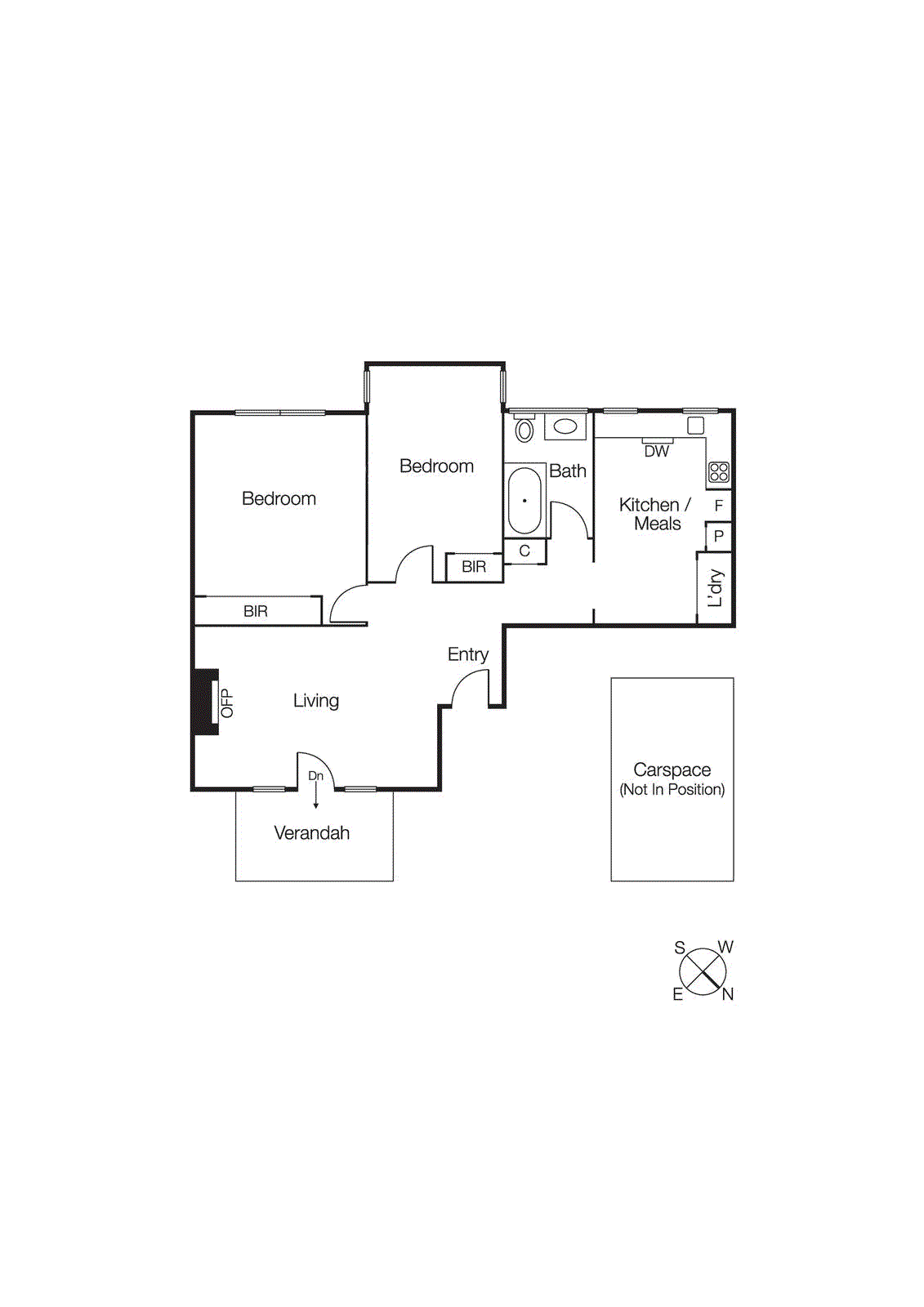 6/75 Park Street, St Kilda West VIC 3182 - Floorplan