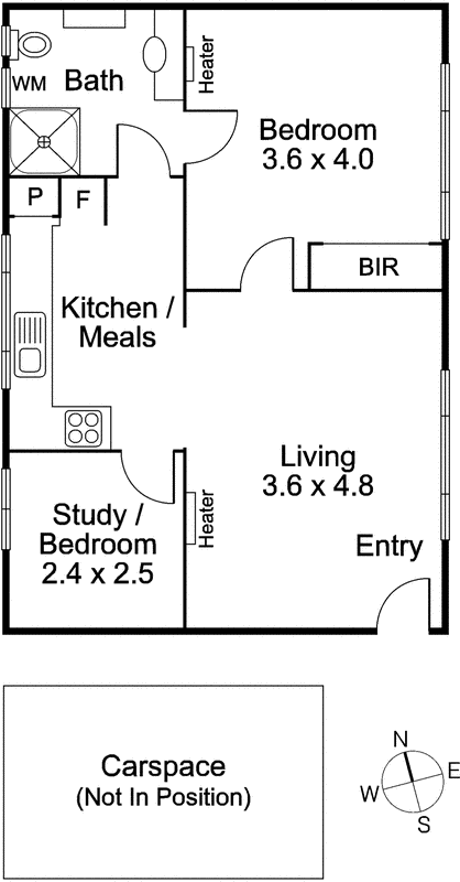6/76 Carlisle Street, St Kilda VIC 3182 - Floorplan