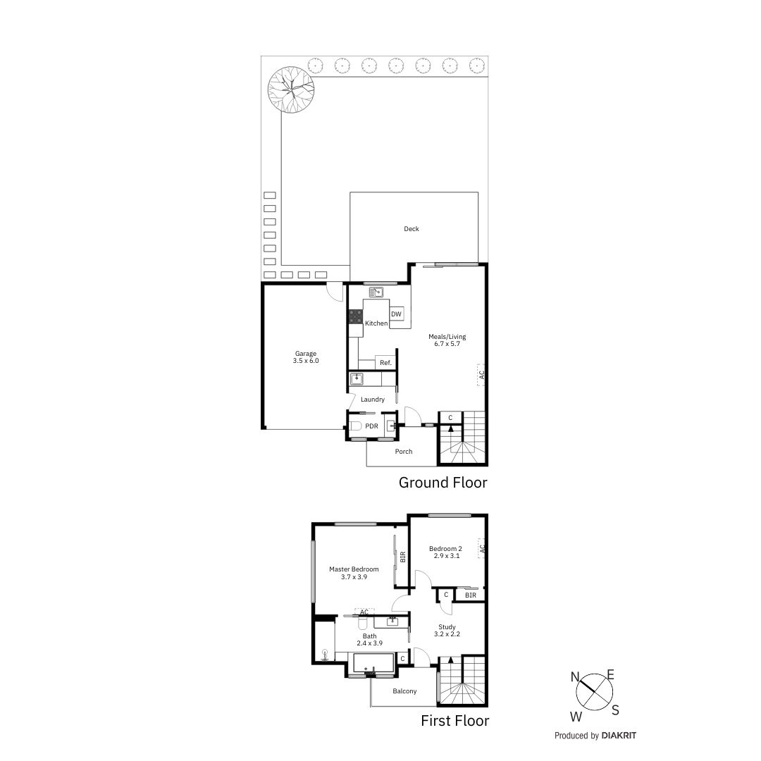 6/77 Church Road, Carrum VIC 3197 - Floorplan