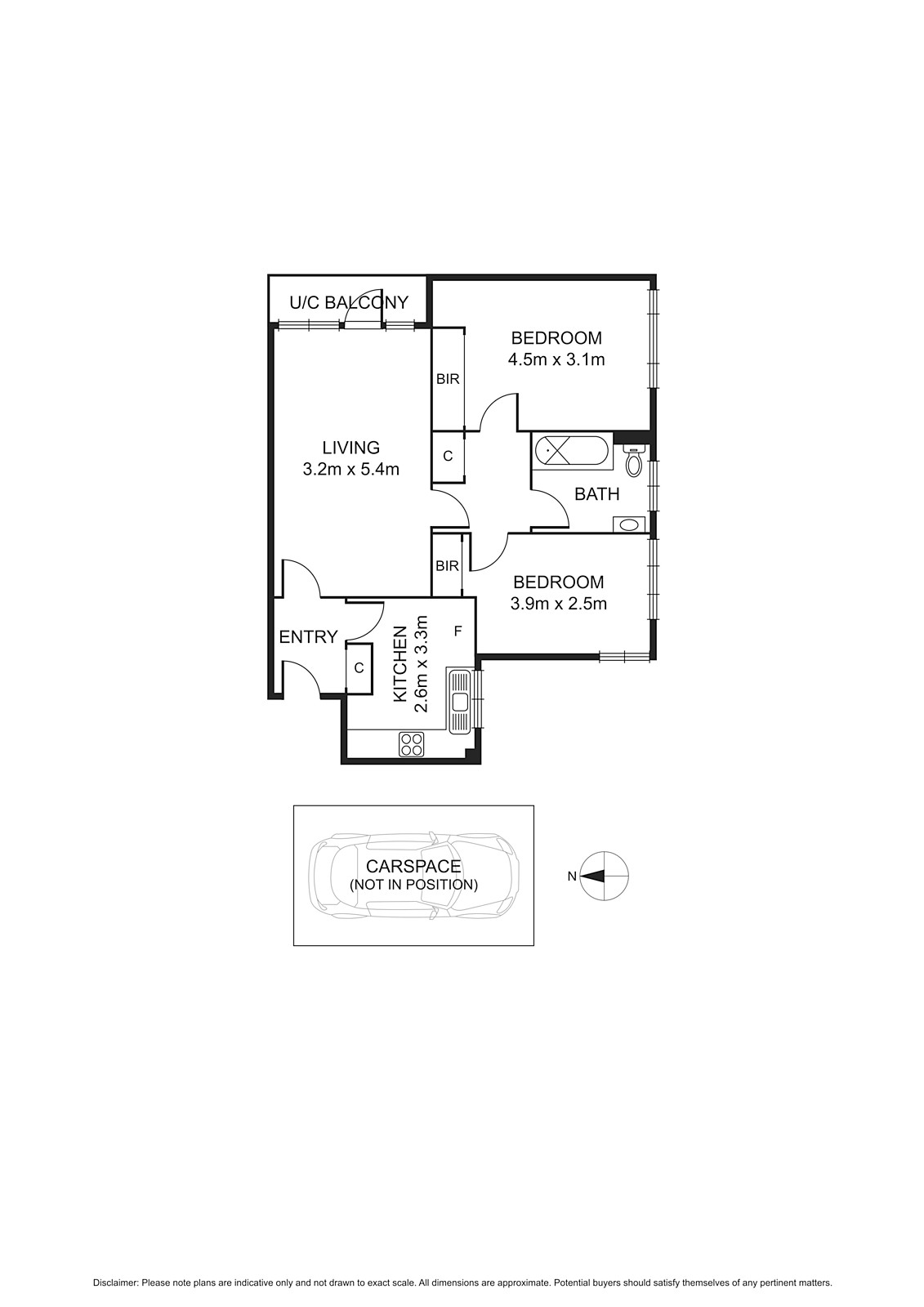 6/78 Barkly Street, St Kilda VIC 3182 - Floorplan
