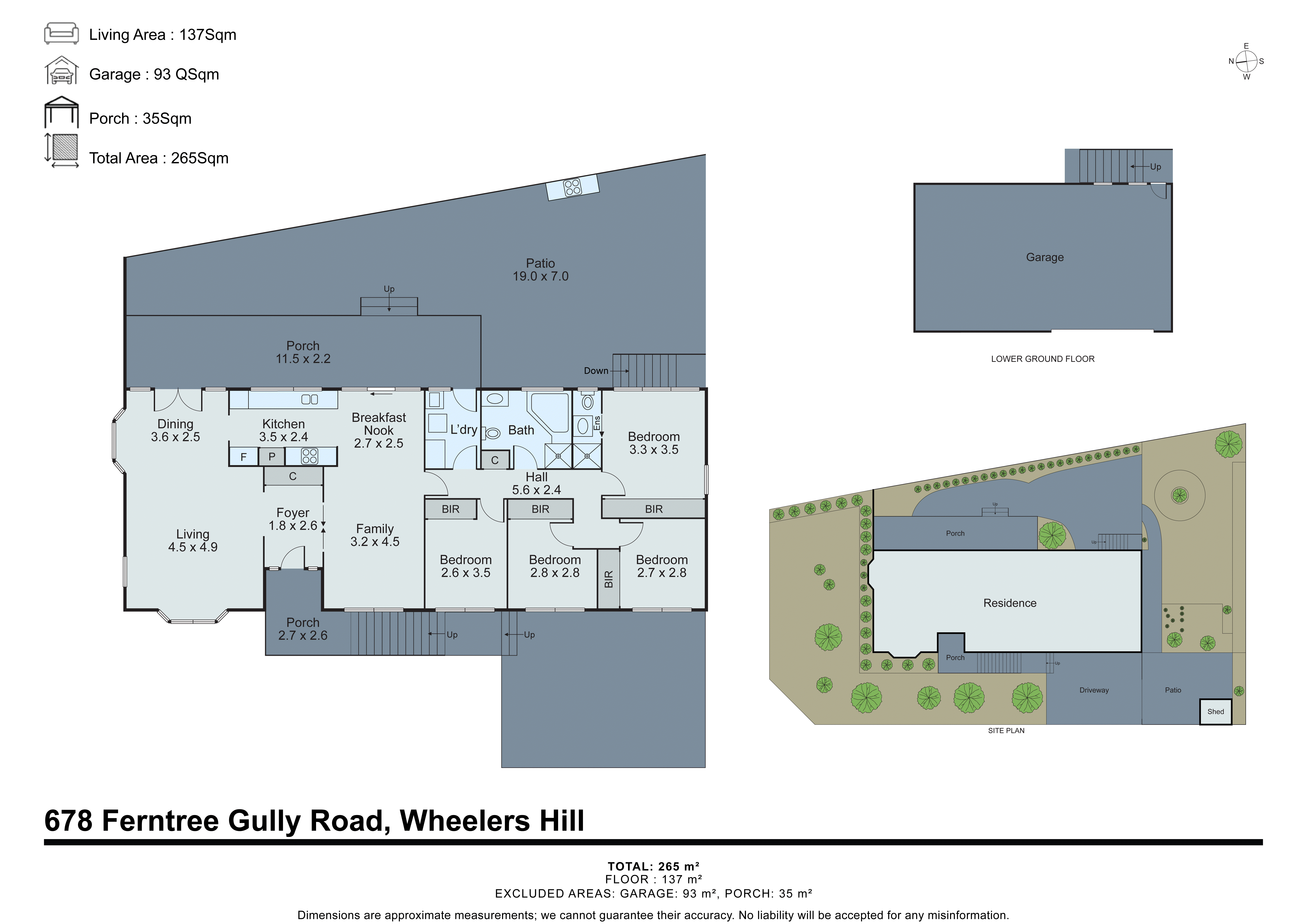 678 Ferntree Gully Road, Wheelers Hill VIC 3150 - Floorplan