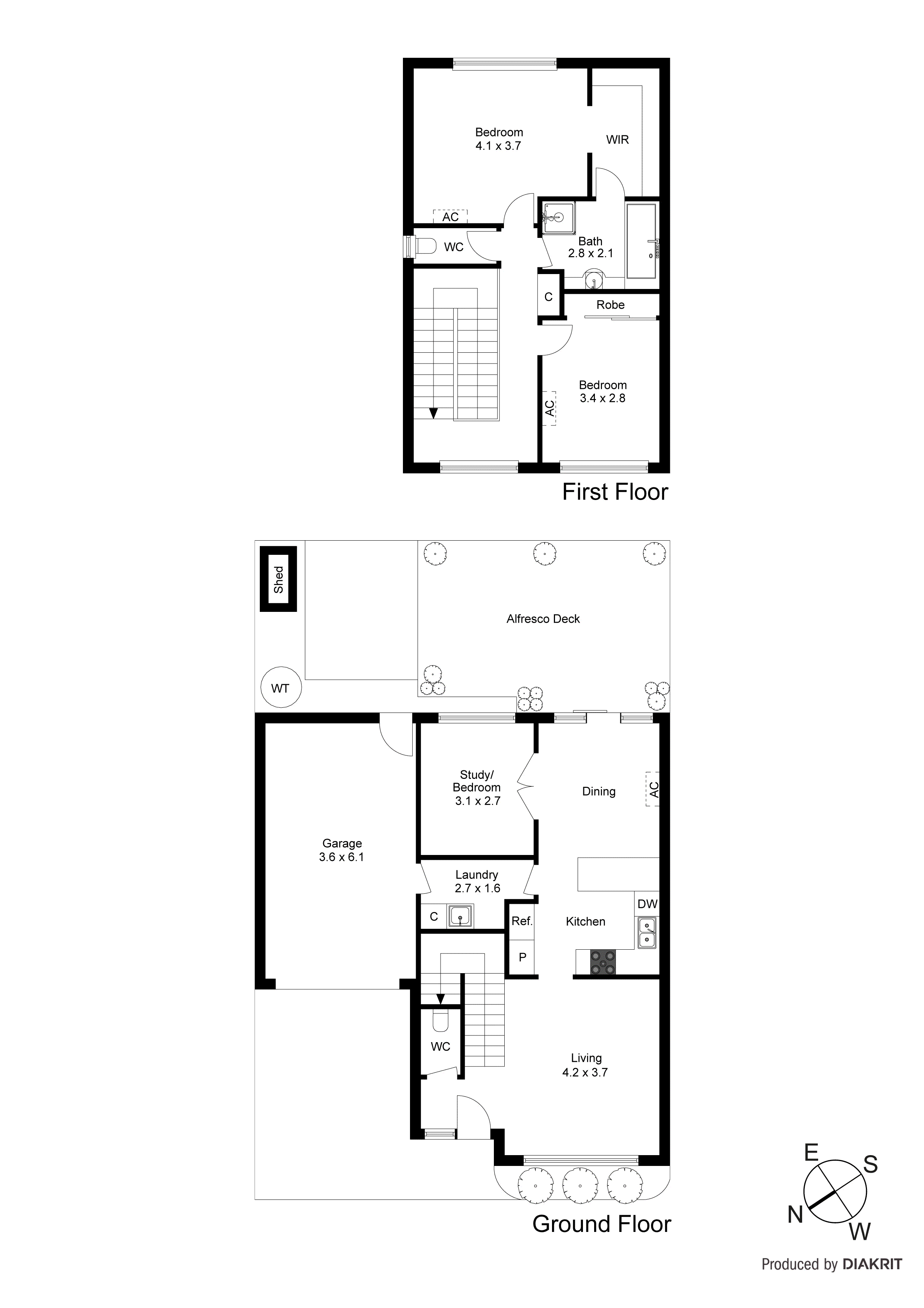 6/78 Wells Road, Seaford VIC 3198 - Floorplan