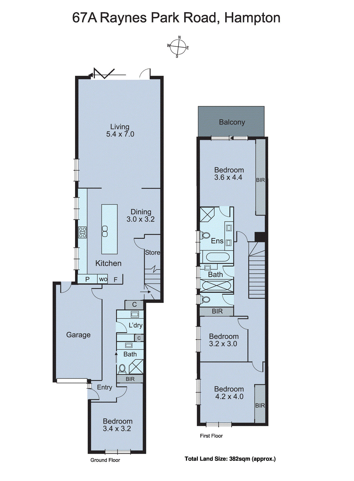 67A Raynes Park Road, Hampton VIC 3188 - Floorplan