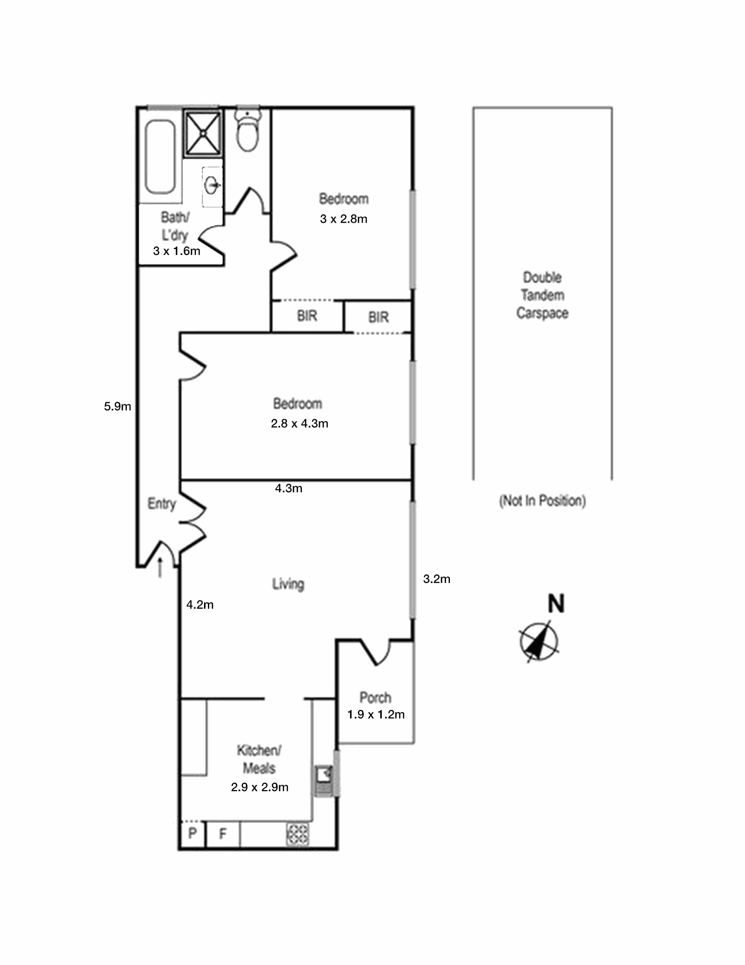 6/8 Avoca Avenue, Elwood VIC 3184 - Floorplan