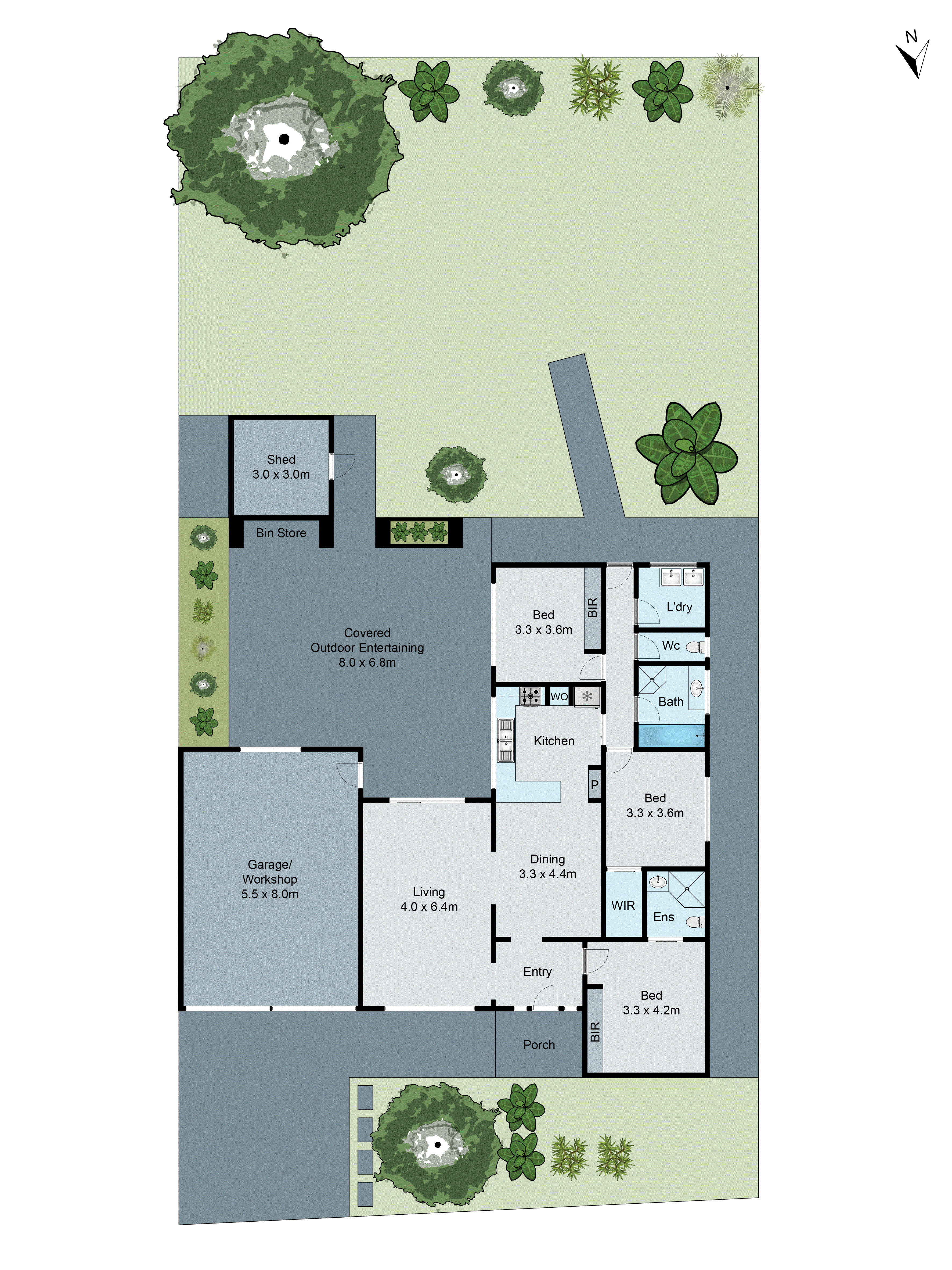 68 Bellnore Drive, Norlane VIC 3214 - Floorplan