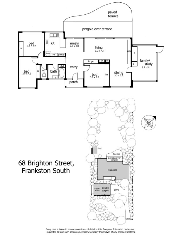 68 Brighton Street, FRANKSTON SOUTH VIC 3199 - Floorplan