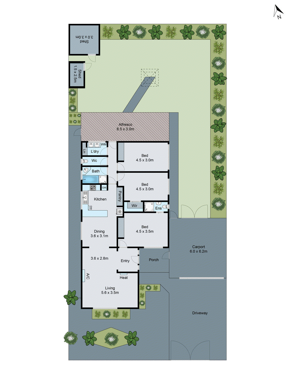 68 Greenville Drive, Grovedale VIC 3216 - Floorplan