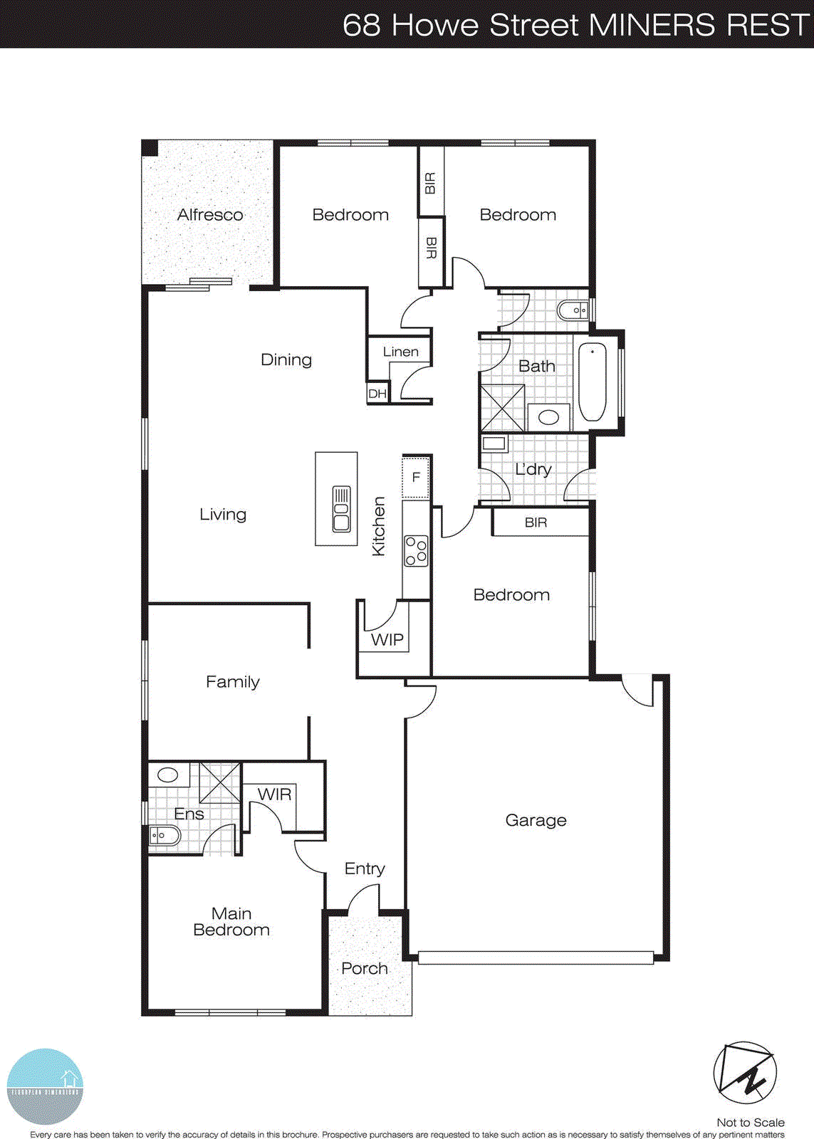 68 Howe Street, Miners Rest VIC 3352 - Floorplan