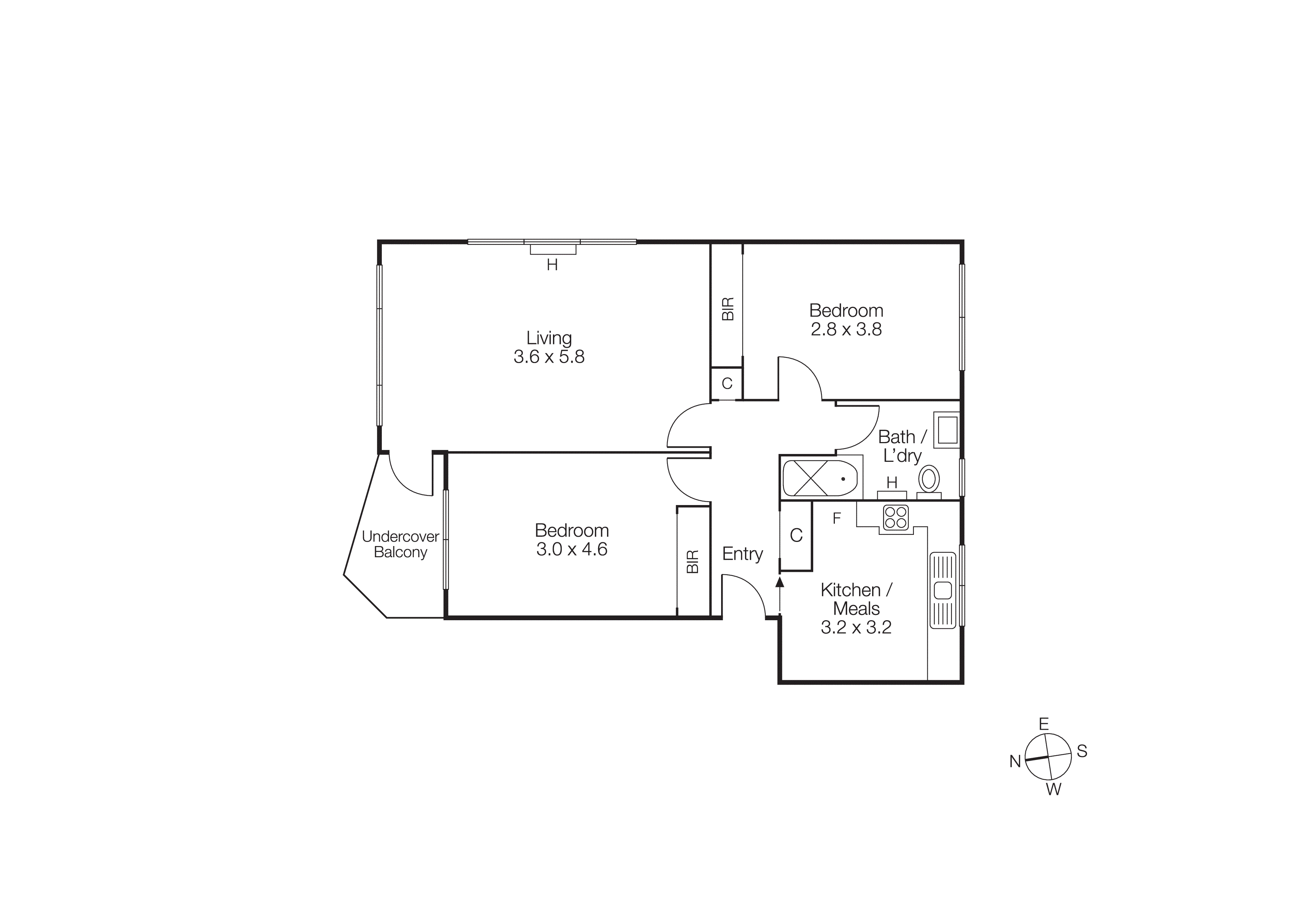 6/8 Westbury Street, St Kilda East VIC 3183 - Floorplan