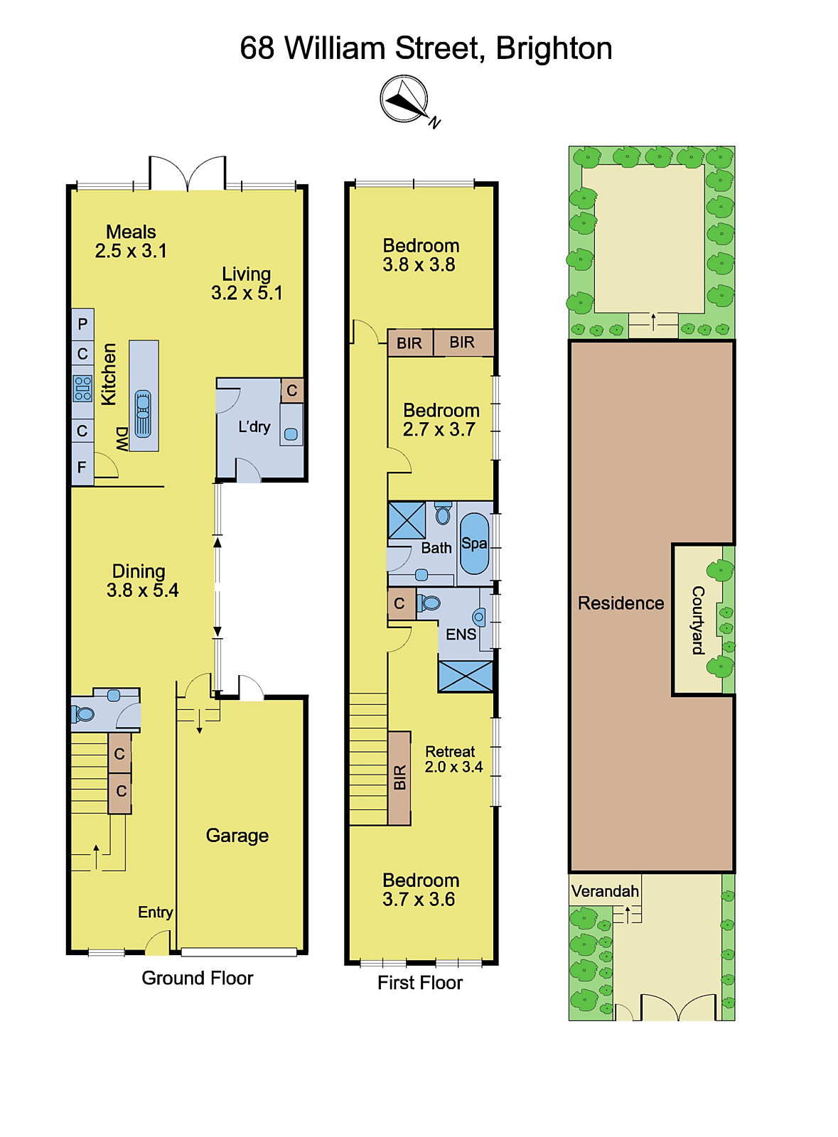 68 William Street, Brighton VIC 3186 - Floorplan