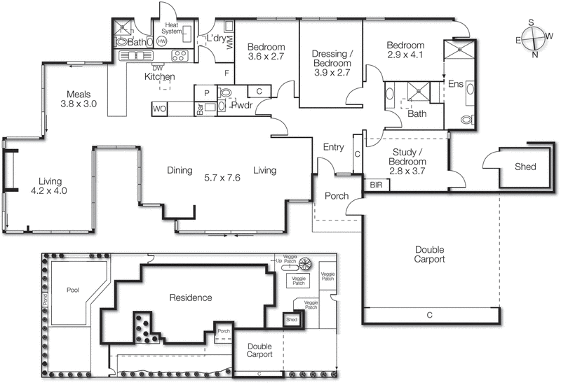 684 Hampton Street, Brighton VIC 3186 - Floorplan