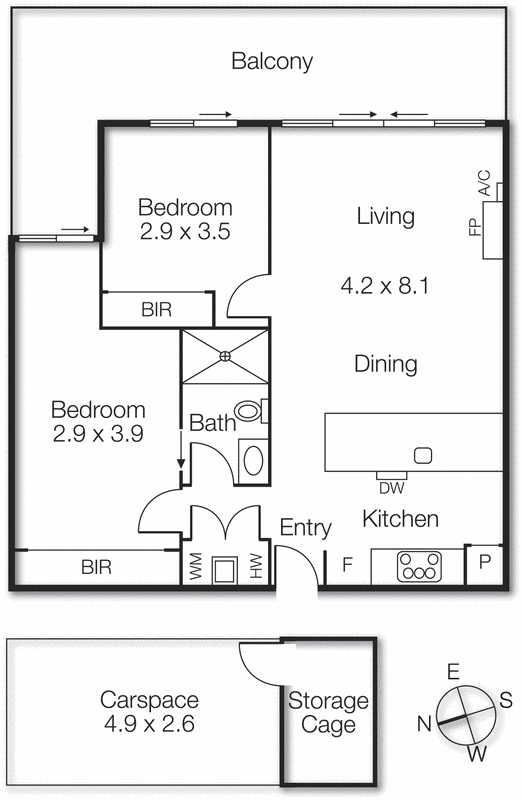 6/86 Beach Road, Sandringham VIC 3191 - Floorplan
