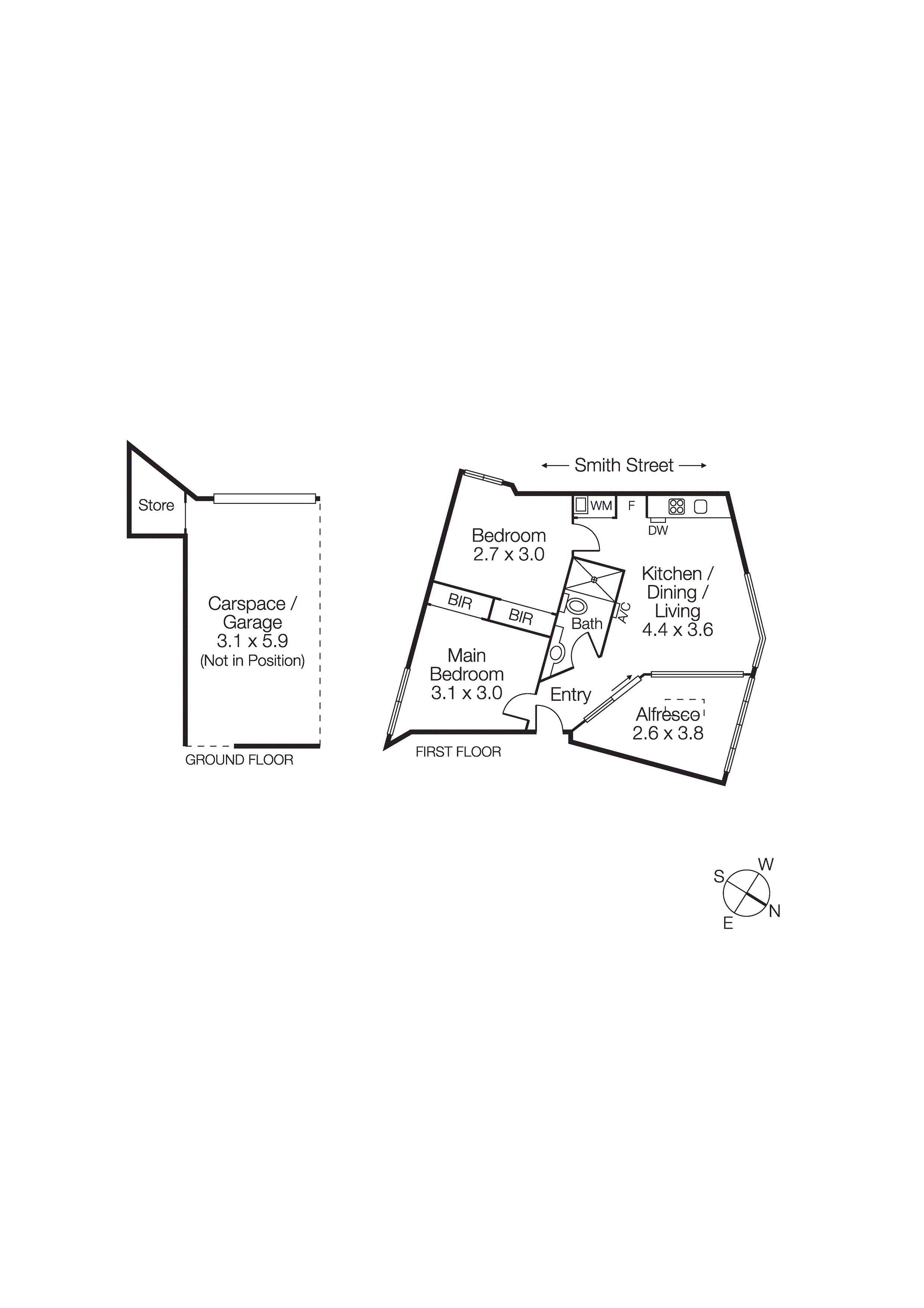 6/88 Blessington Street, St Kilda VIC 3182 - Floorplan