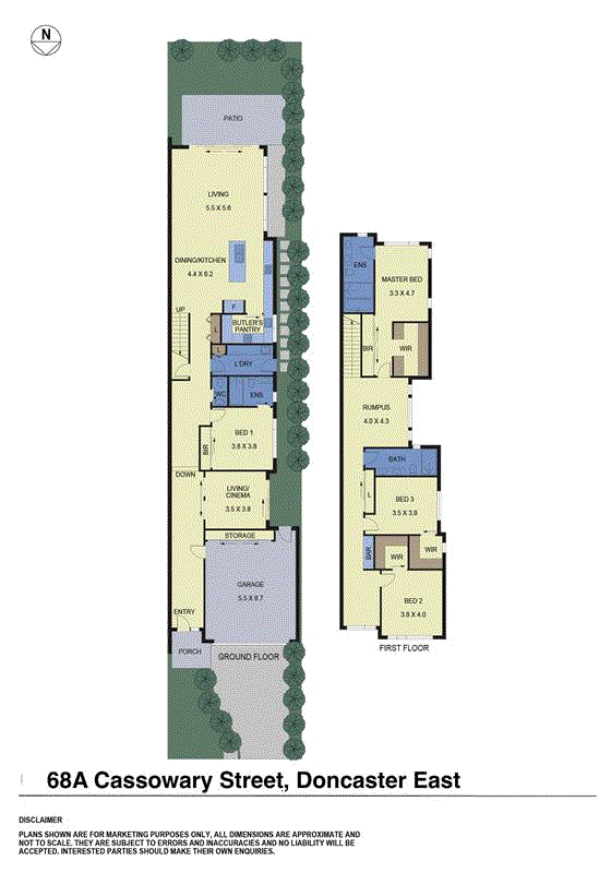 68A Cassowary Street, Doncaster East VIC 3109 - Floorplan