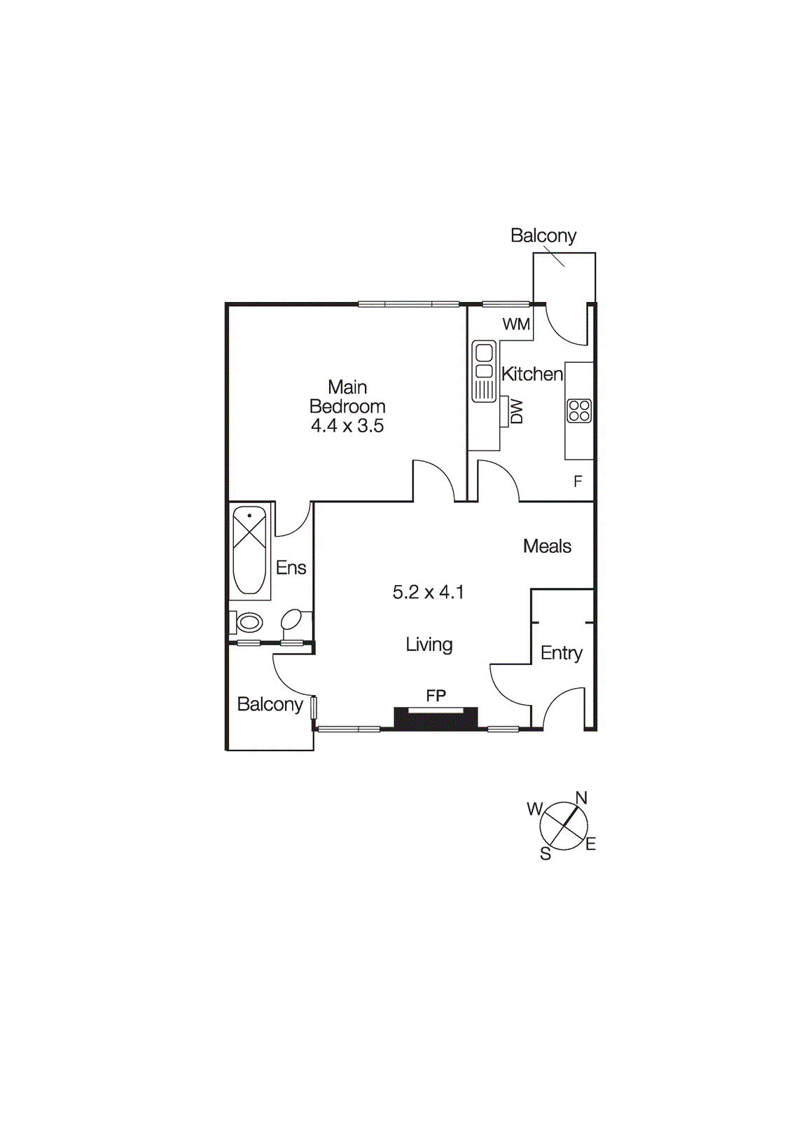 6/9 Eildon Road, St Kilda VIC 3182 - Floorplan