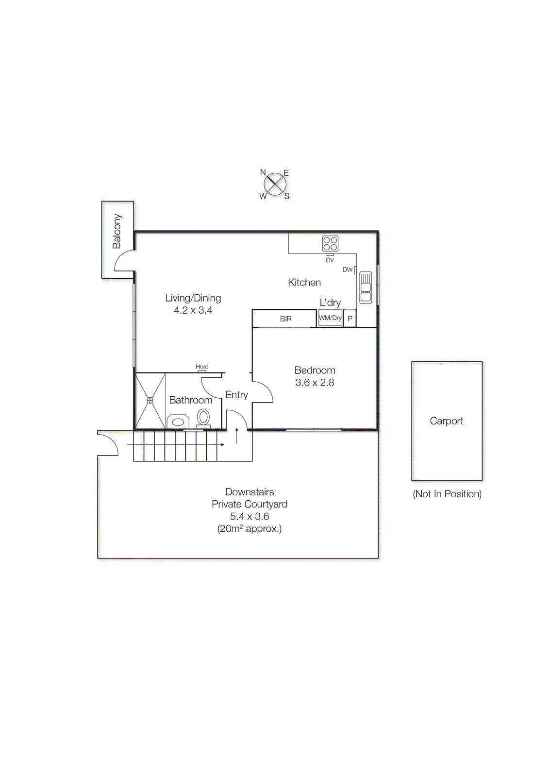 6/9 Gourlay Street, Balaclava VIC 3183 - Floorplan