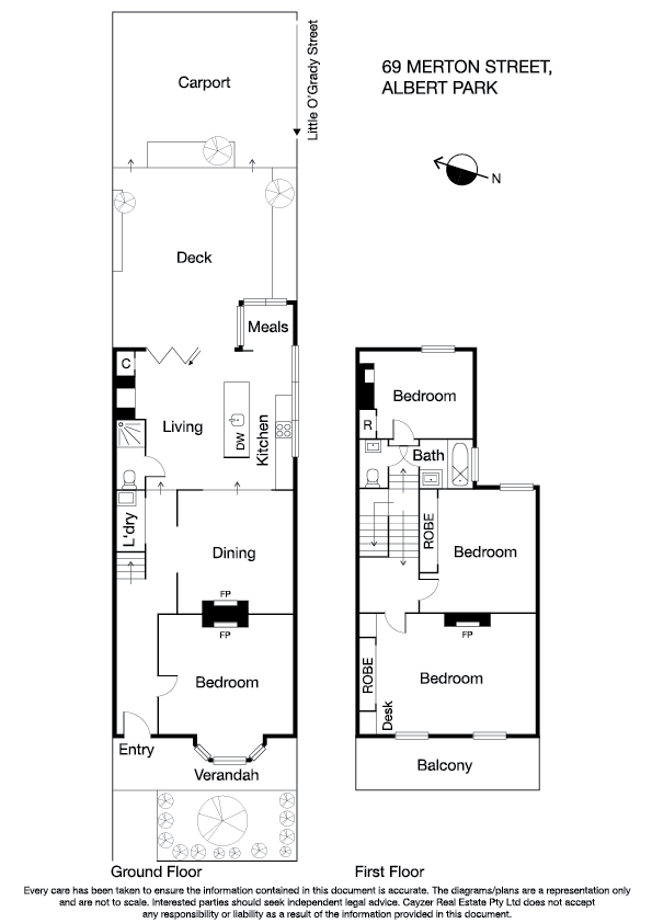 69 Merton Street, ALBERT PARK VIC 3206 - Floorplan