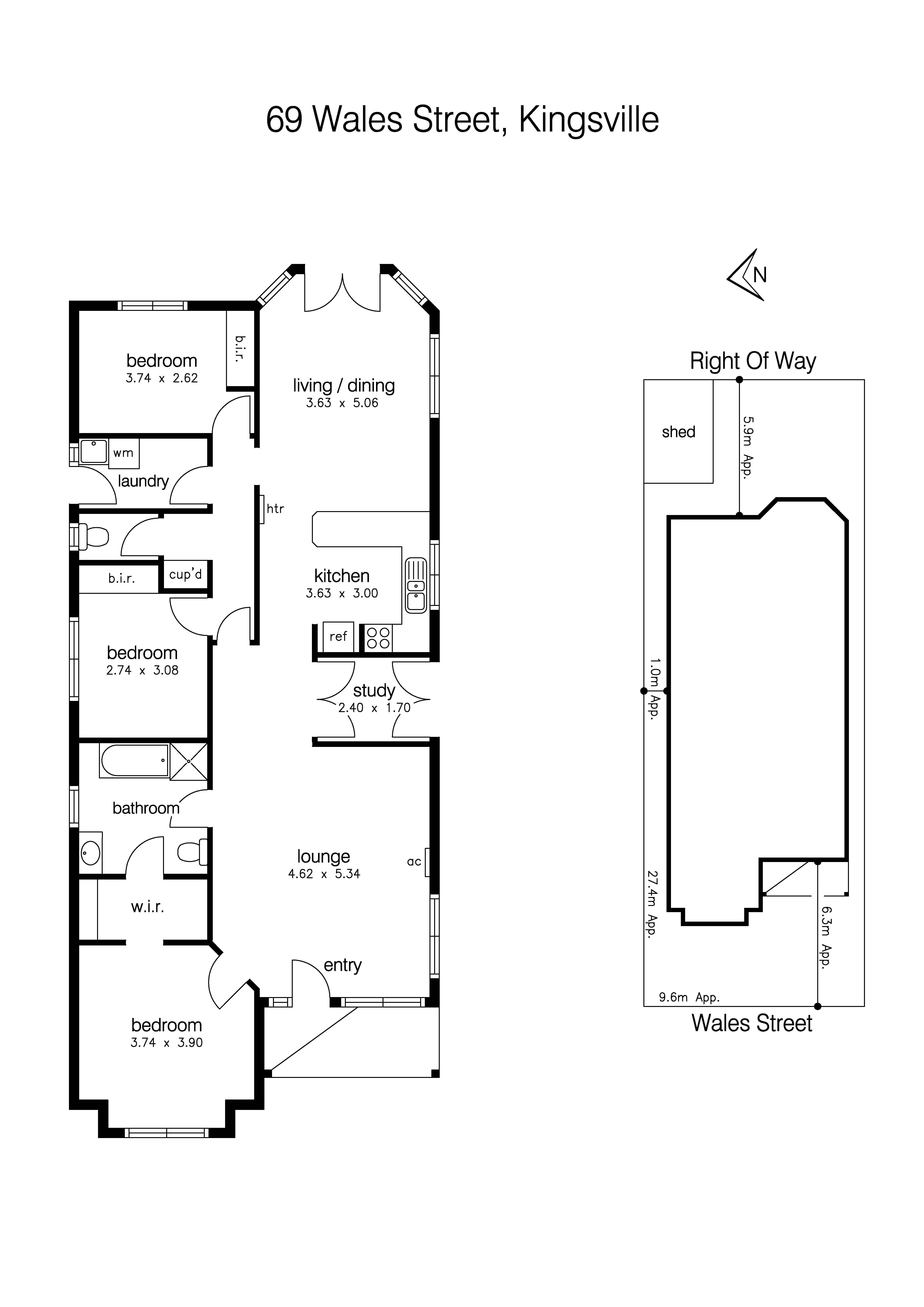 69 Wales Street, KINGSVILLE VIC 3012 - Floorplan