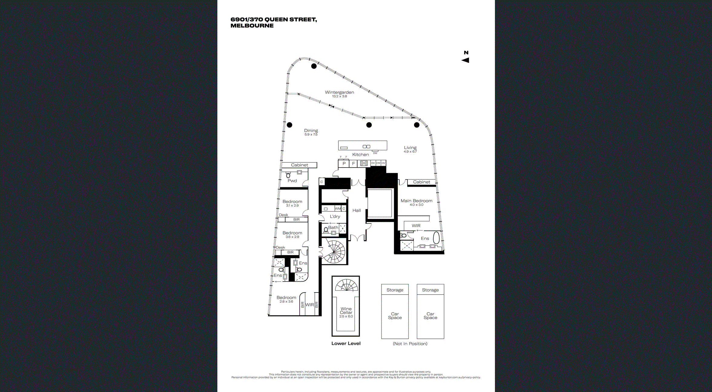 6901/370 Queen Street, Melbourne VIC 3000 - Floorplan