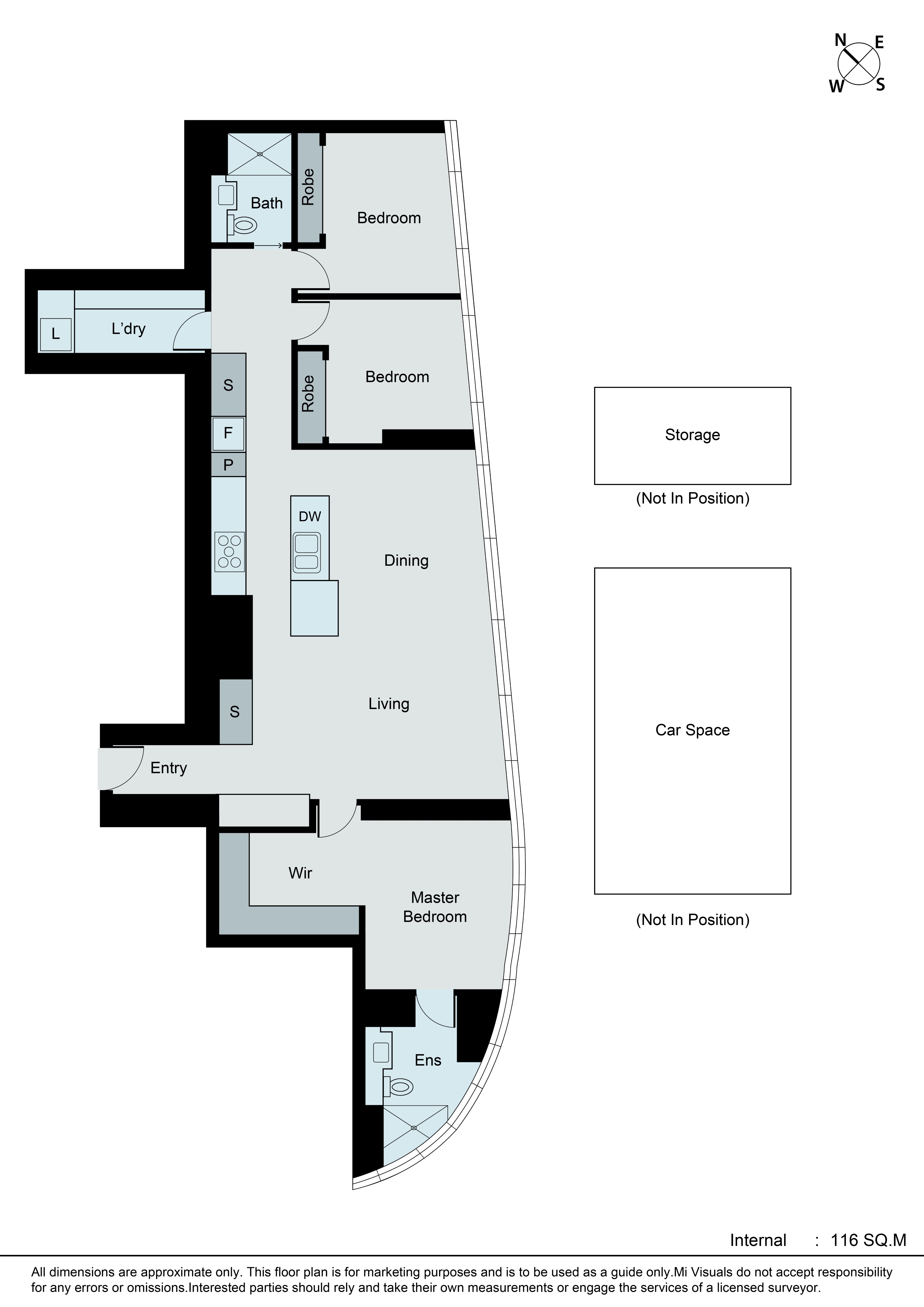 6903/370 Queen Street, Melbourne VIC 3000 - Floorplan