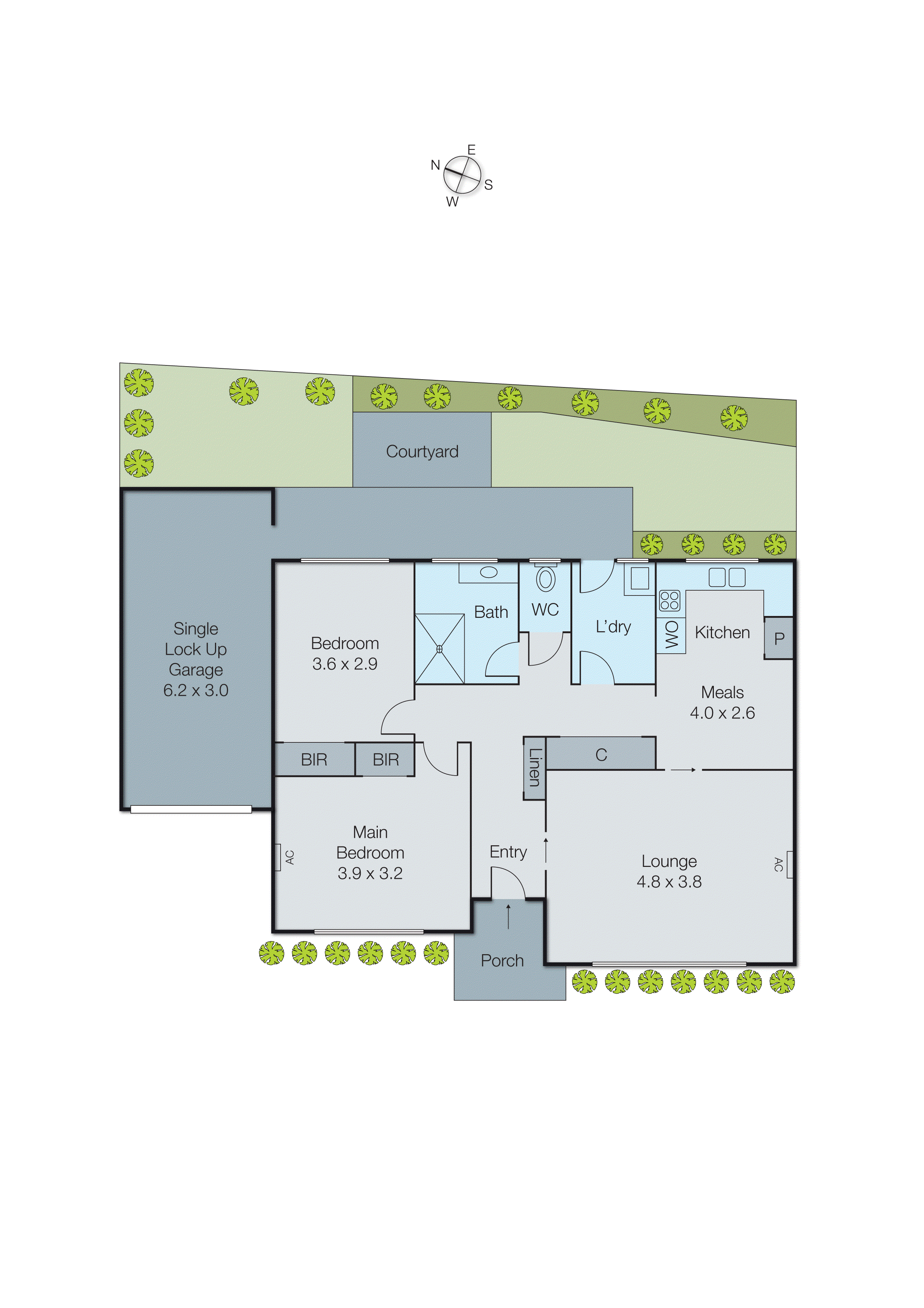 6/91-93 Mcdonald Street, Mordialloc VIC 3195 - Floorplan