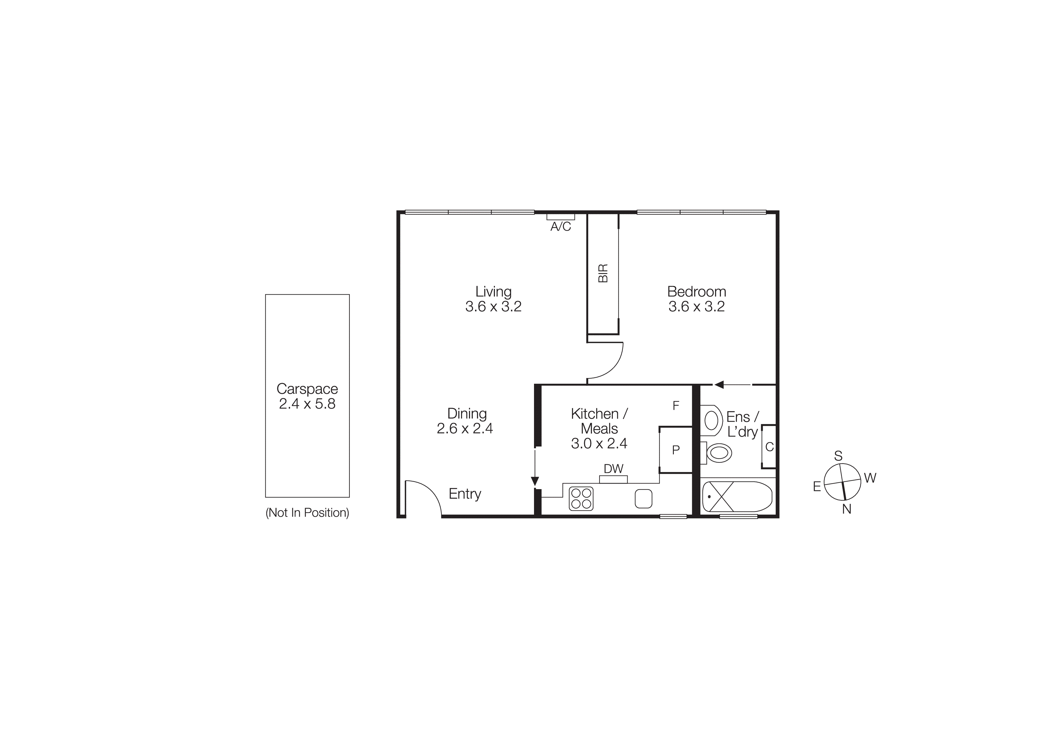 6/91 Westbury Street, St Kilda East VIC 3183 - Floorplan
