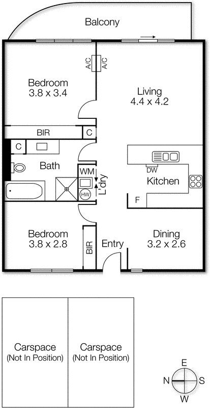 69/1a St Kilda Road, St Kilda VIC 3182 - Floorplan