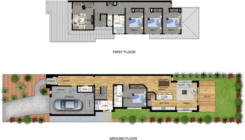 6A & 6B Purtell Street, Bentleigh East VIC 3165 - Floorplan