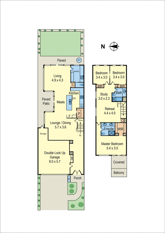 6A Clyve Avenue, Mentone VIC 3194 - Floorplan