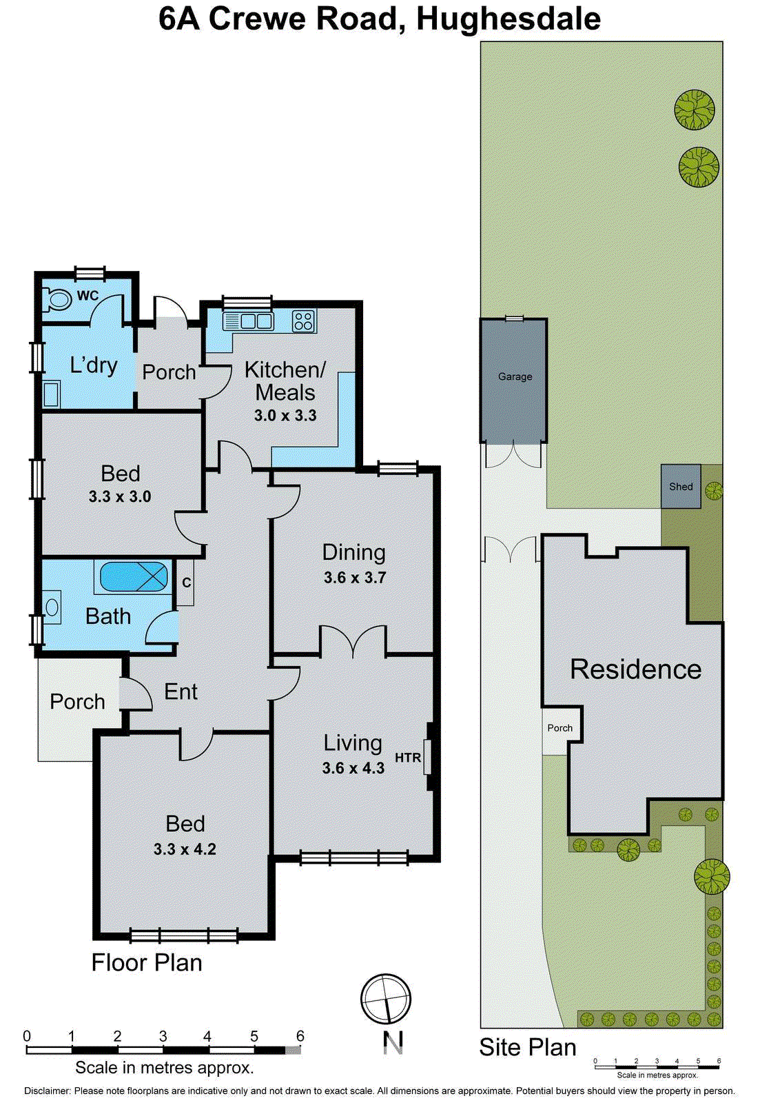 6A Crewe Road, Hughesdale VIC 3166 - Floorplan