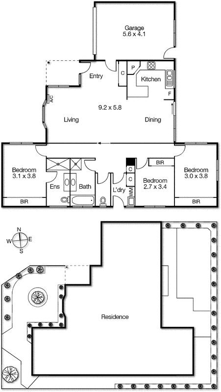 6A Dunsterville Street, Sandringham VIC 3191 - Floorplan