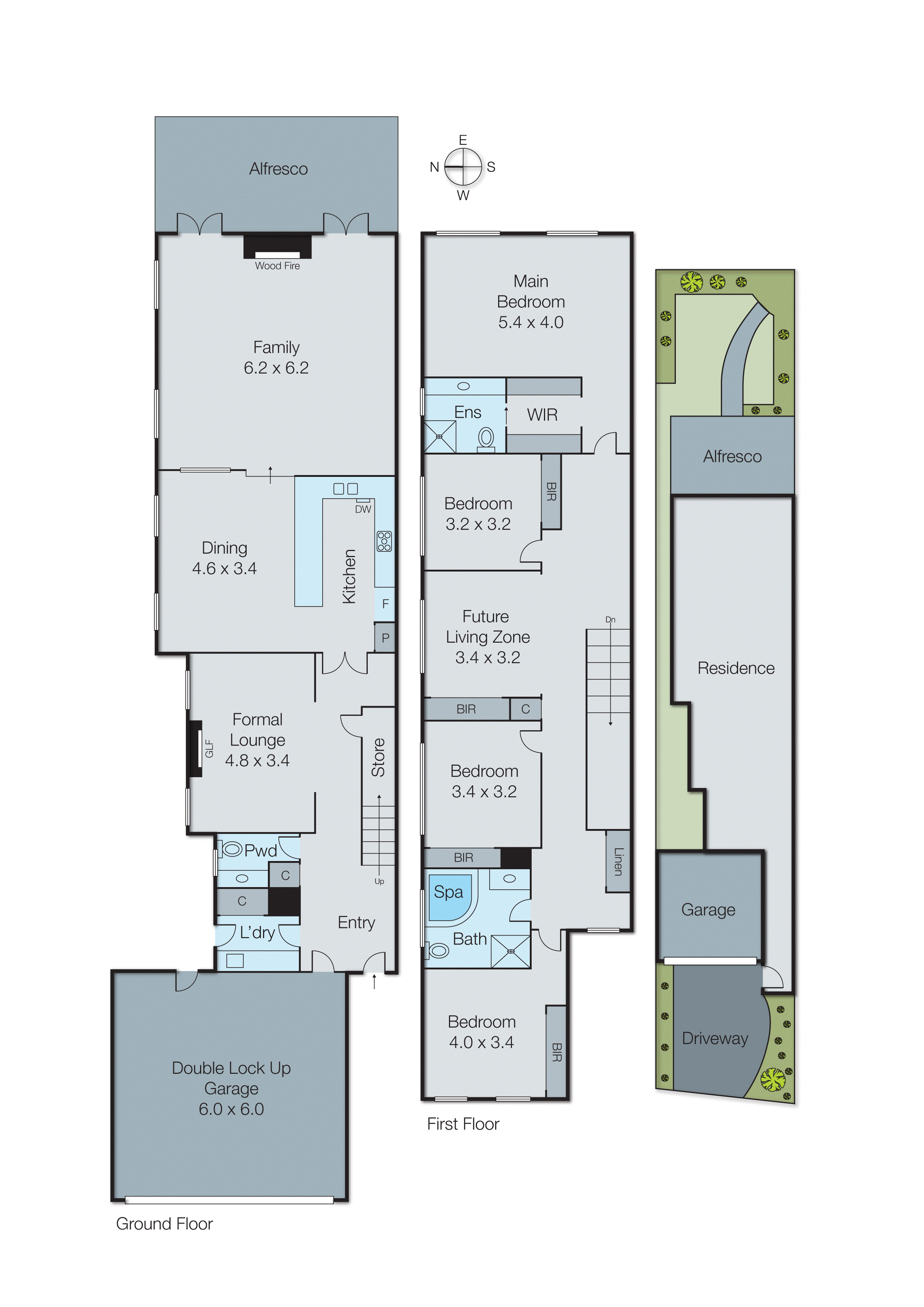 6A Eblana Avenue, Mentone VIC 3194 - Floorplan