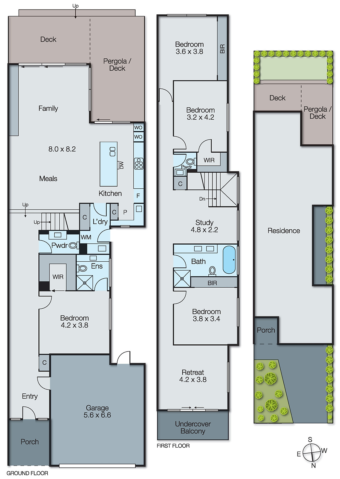 6a Kelly Avenue, Hampton East VIC 3188 - Floorplan