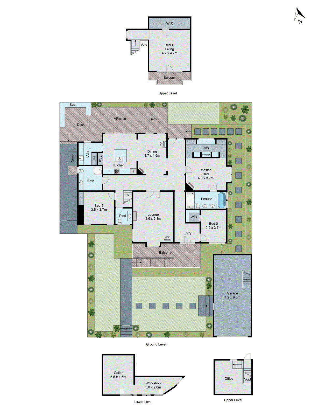 6A Mercer Parade, Newtown VIC 3220 - Floorplan