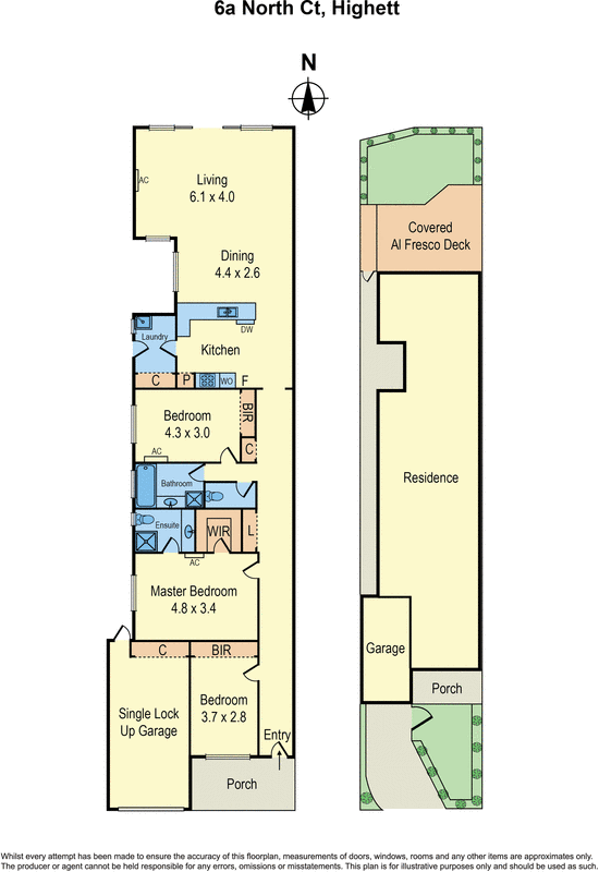 6A North Court, Highett VIC 3190 - Floorplan