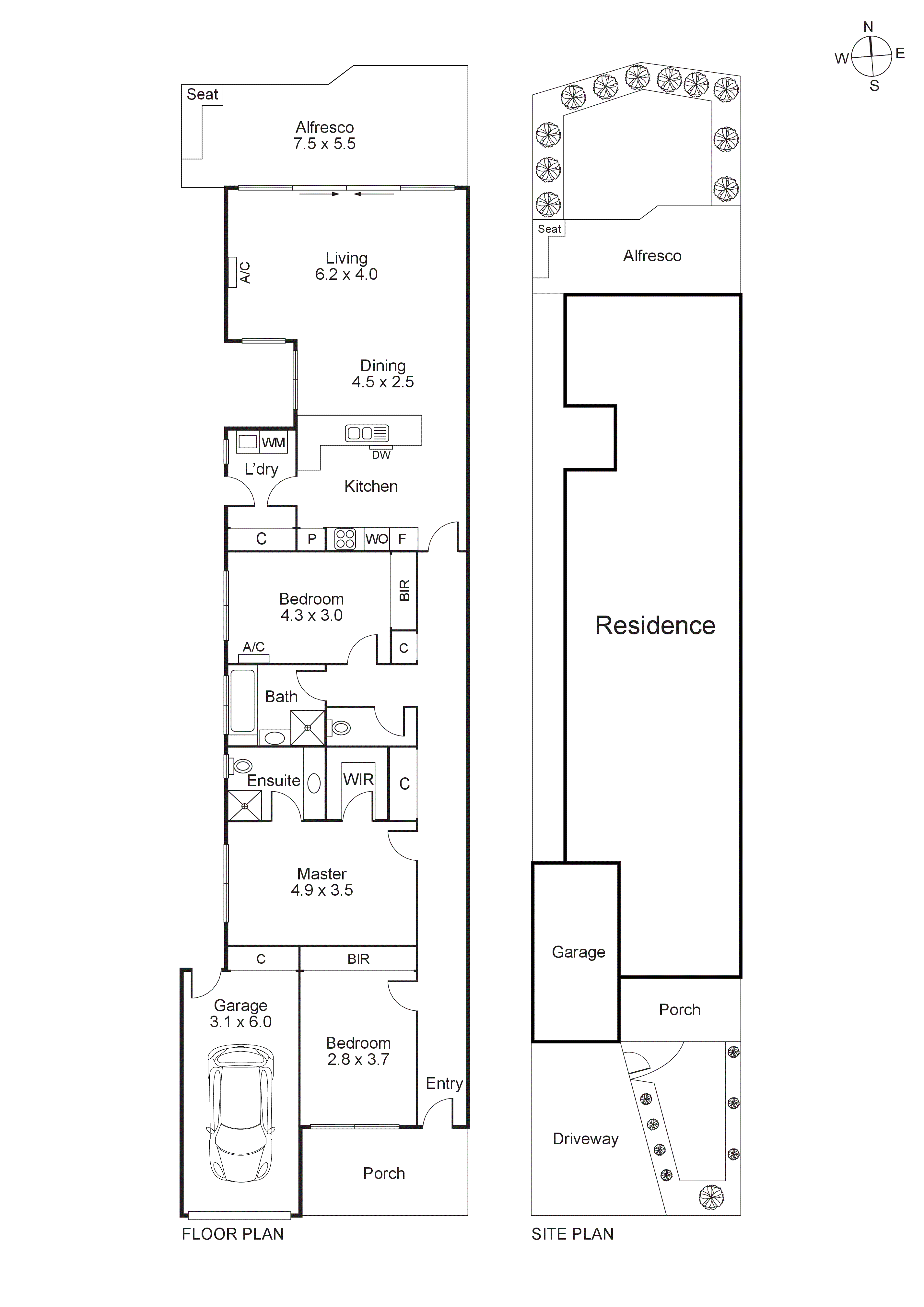 6A North Court, Highett VIC 3190 - Floorplan