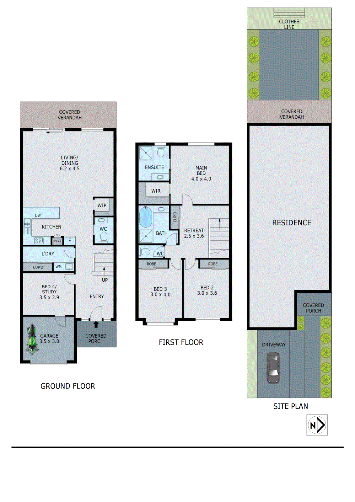 6A Old Wells Road, Patterson Lakes VIC 3197 - Floorplan