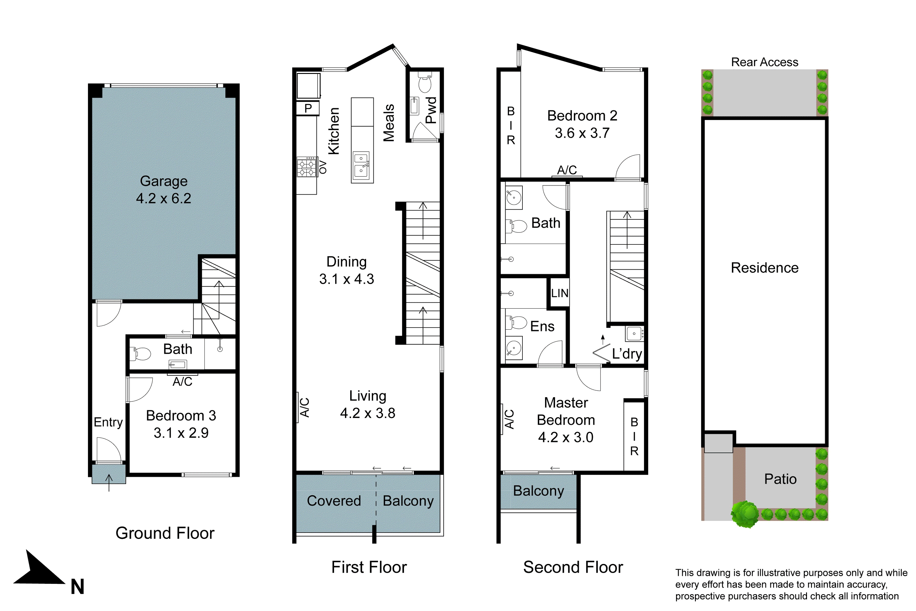6A Park Street, Mordialloc VIC 3195 - Floorplan