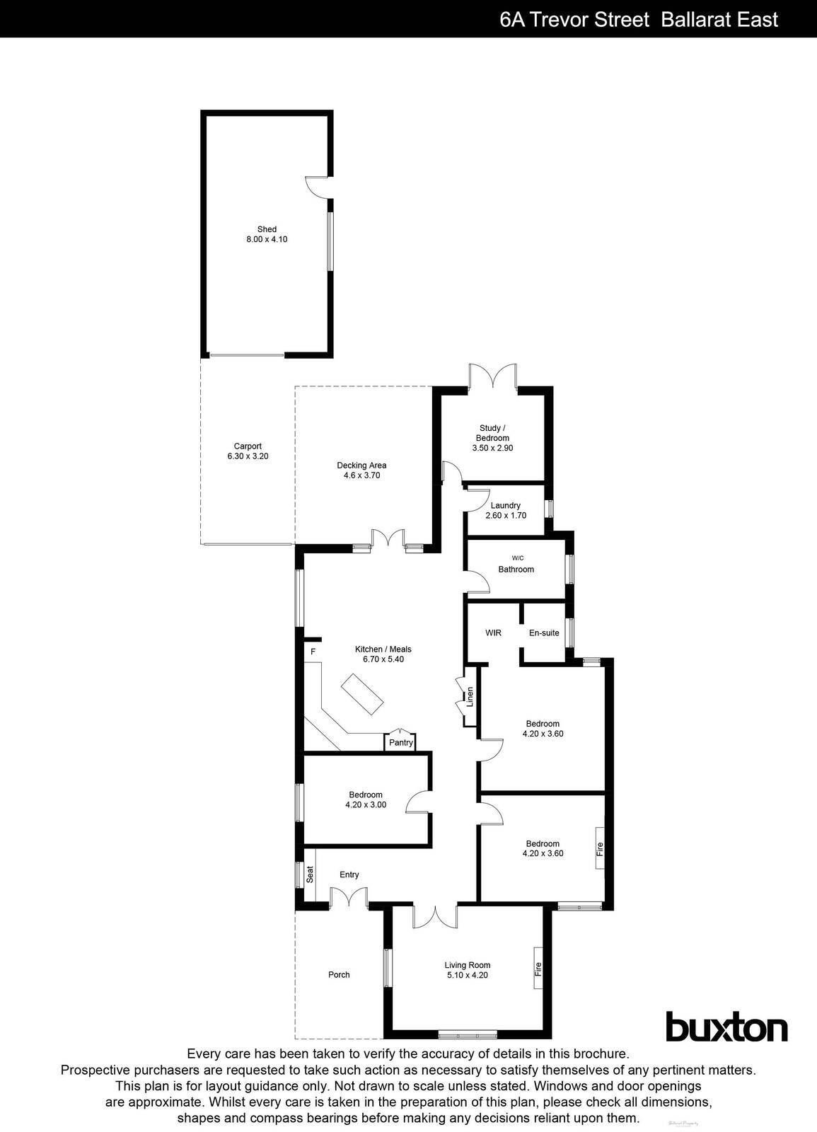 6A Trevor Street, Ballarat East VIC 3350 - Floorplan
