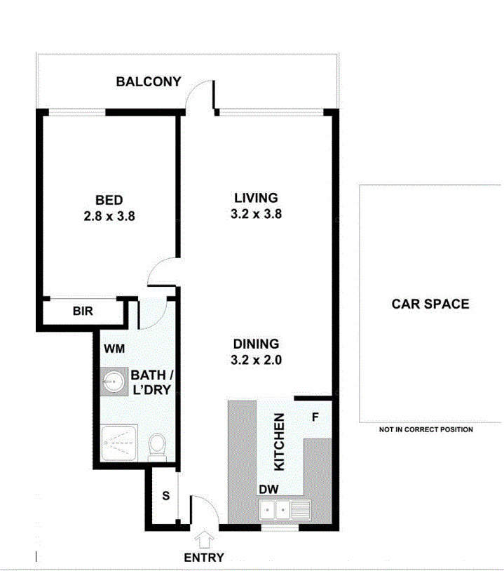 6A/2-36 Napier Street, SOUTH MELBOURNE VIC 3205 - Floorplan
