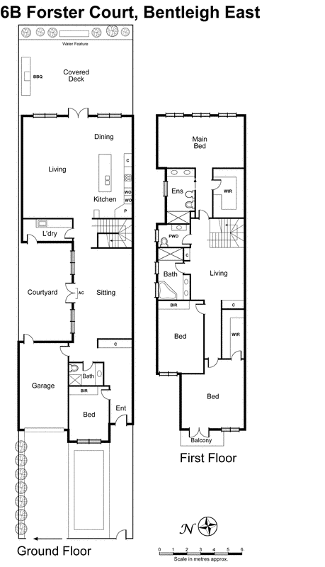 6B Forster Court, Bentleigh East VIC 3165 - Floorplan