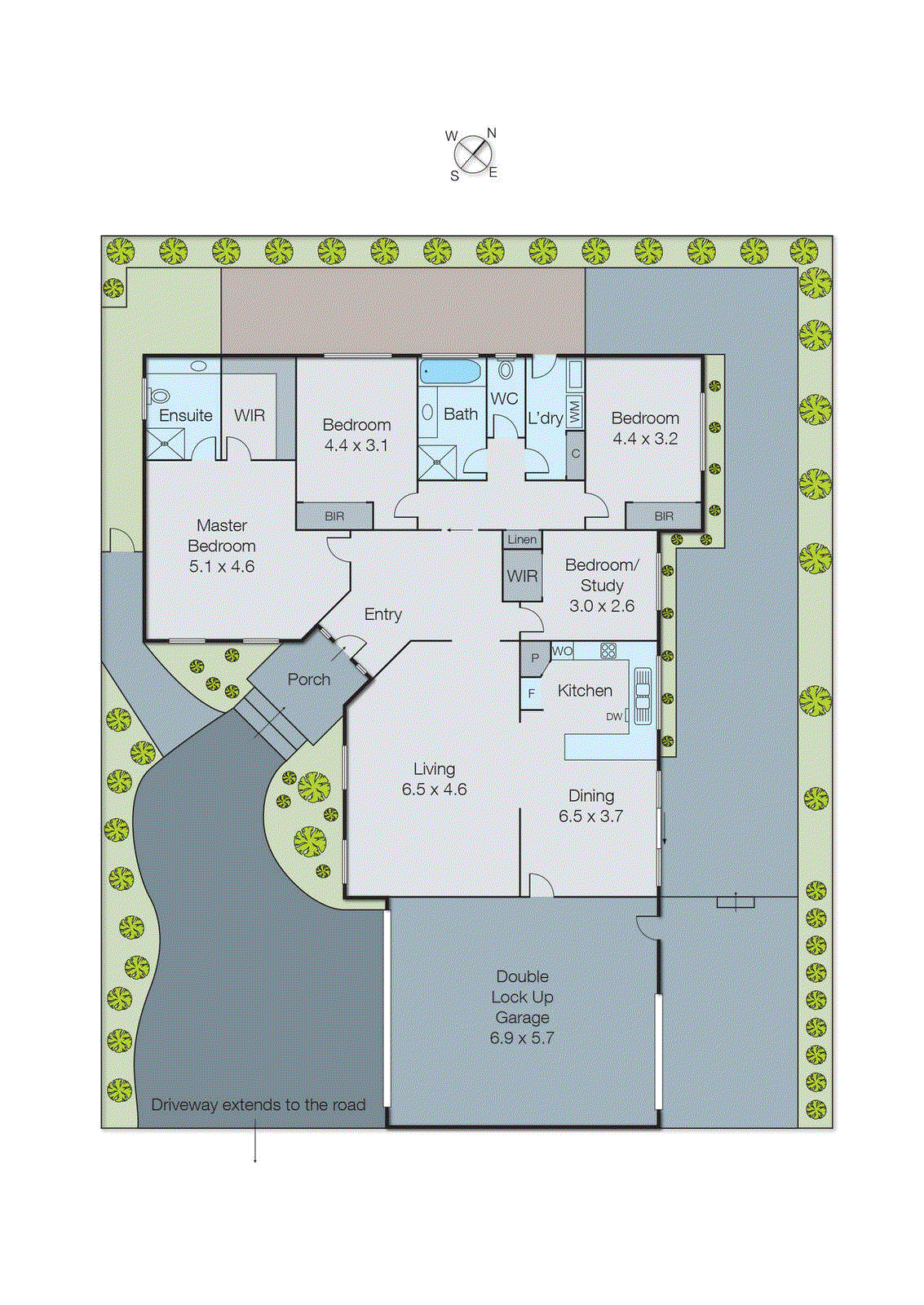 6B Laburnum Street, Parkdale VIC 3195 - Floorplan