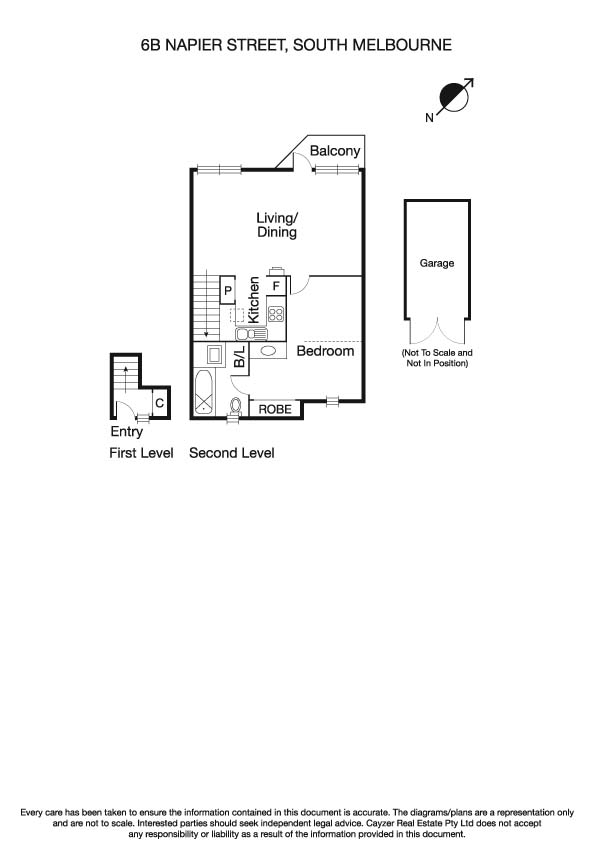 6B Napier Street, SOUTH MELBOURNE VIC 3205 - Floorplan