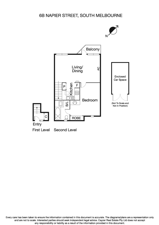 6B Napier Street, SOUTH MELBOURNE VIC 3205 - Floorplan